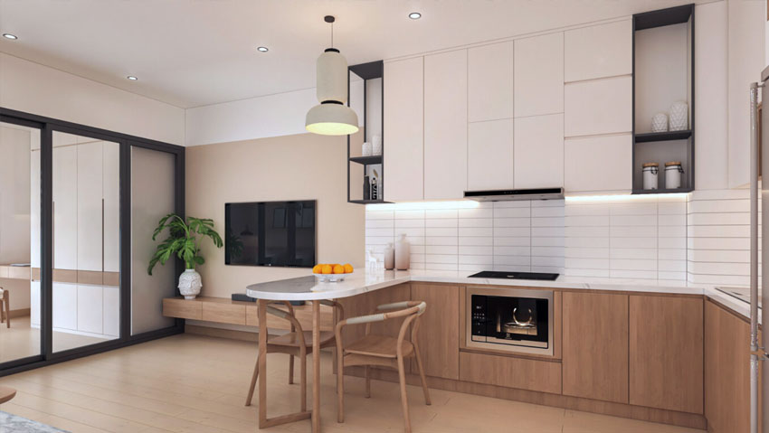 Thiết kế căn hộ khu đô thị cầu rào 2