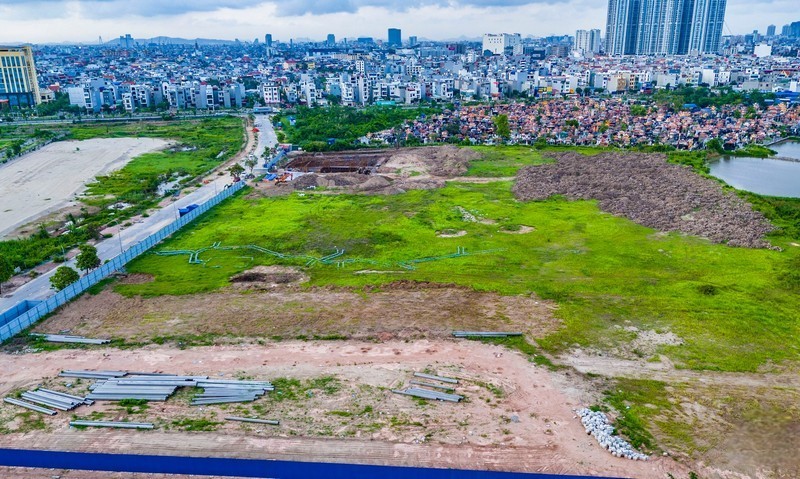 Tiến độ thi công khu đô thị cầu rào 2 ảnh 1