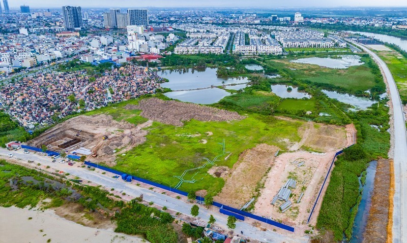 Tiến độ thi công khu đô thị cầu rào 2 ảnh 2